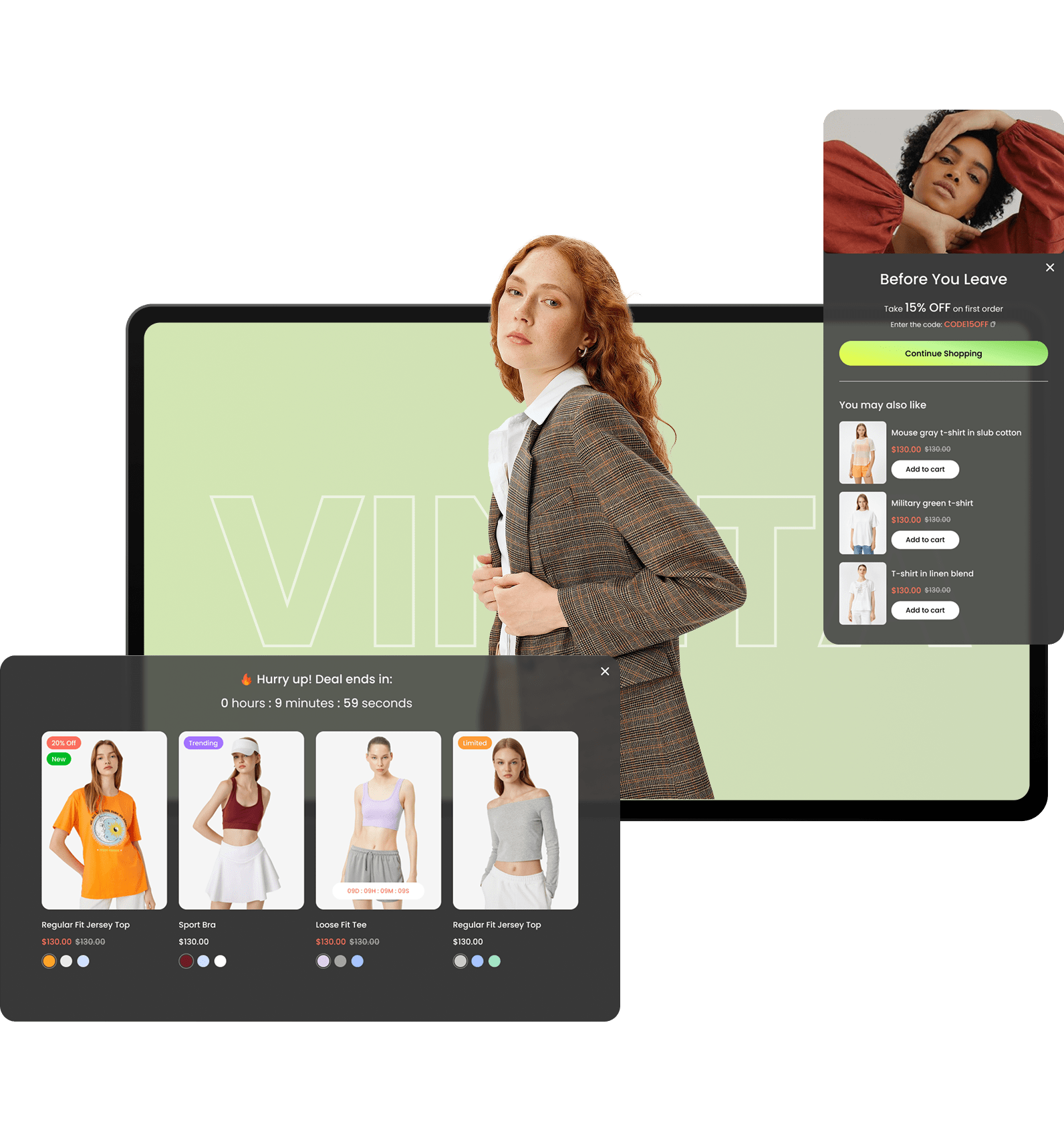 Vineta’s web development project screenshot