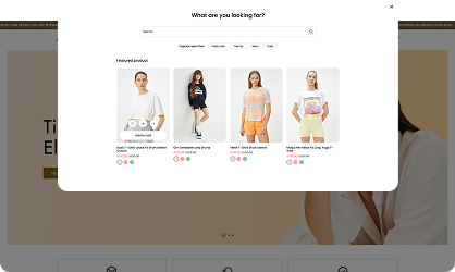 Vineta’s web development project screenshot